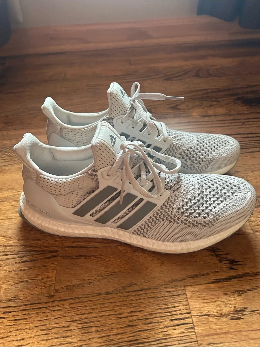 Adidas Ultra Boost Grey & White